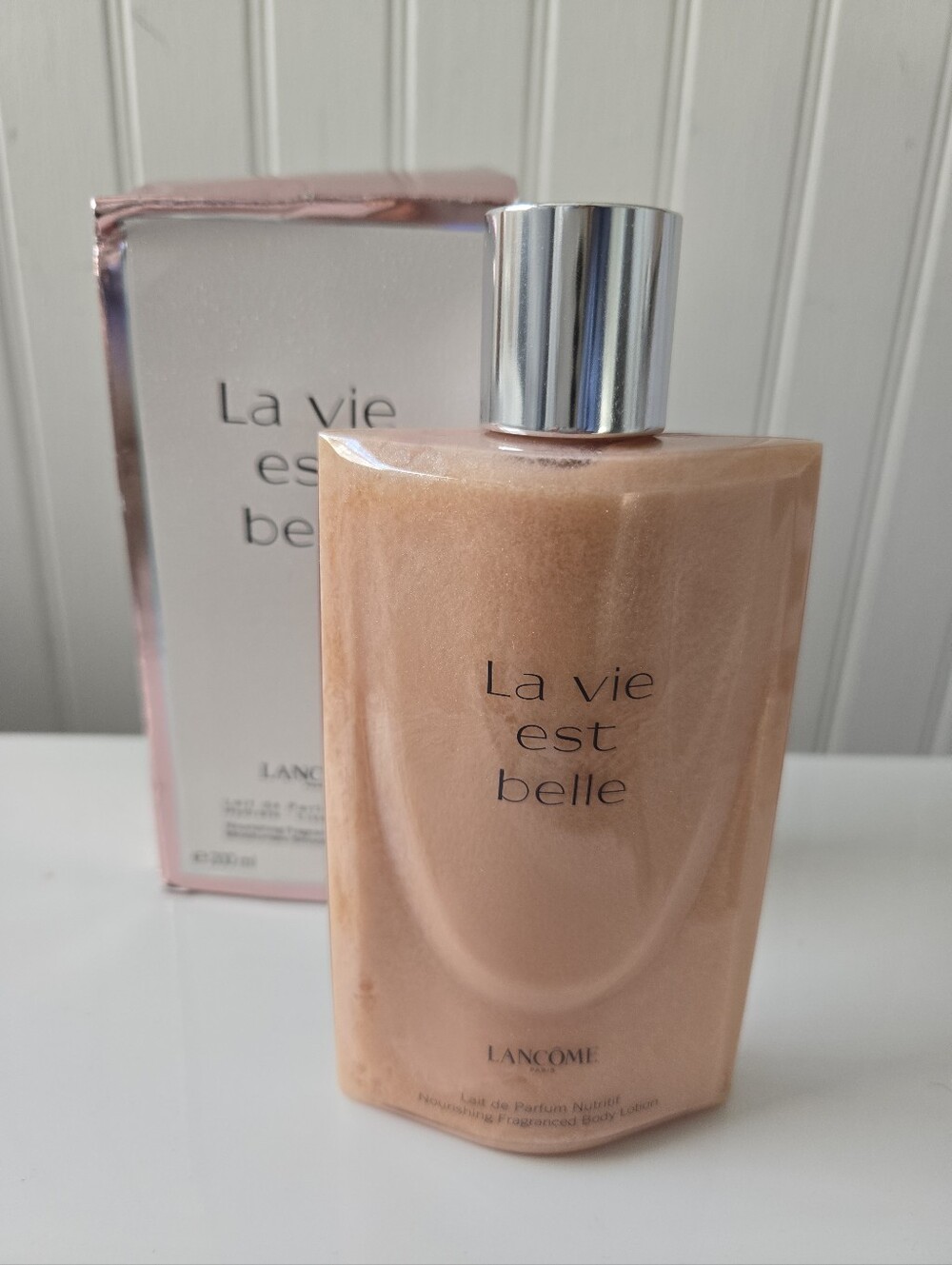 Lancome La Vie EST Belle Lait de Parfum Fragrance Body Lotion Full Size 6.7oz
